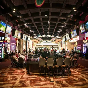 Try your hand at one of our table games.