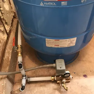 Repairs after leak that flooded our house when an old fitting failed.