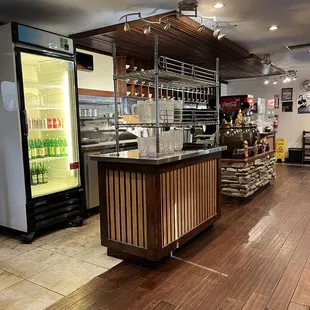 the inside of a grocery store