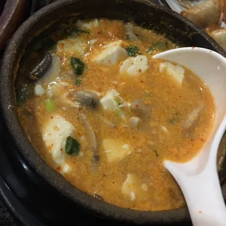Mushroom Tofu Soup