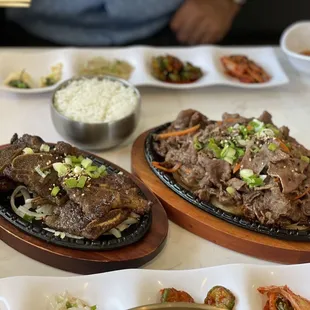 Galbi and bulgogi