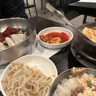 Beef Tofu soup