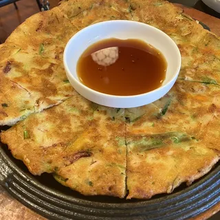 27. Seafood and Green Onion Pancake
