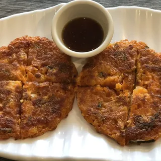 6. Kimchee Pancakes (Kimchee Jeon)