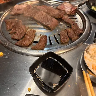 Pork Belly and Prime Beef