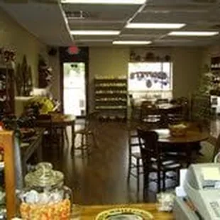 Seating like old time kitchen