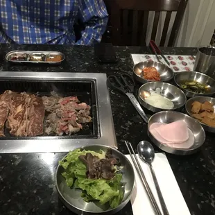 Banchan selection very limited