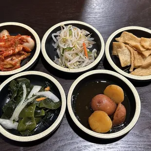 Banchan aka side dishes