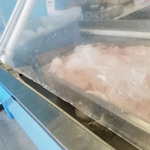 The fresh ???. The window was really this discolored.