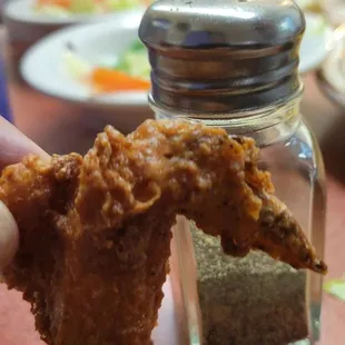 Paid $15 bucks for a 4 piece fried chicken dinner. And I got the children's meal. Absolutely ridiculous!