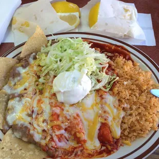 Cheese Enchiladas