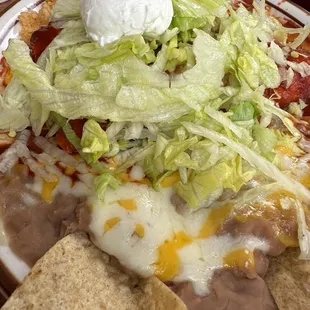 Enchilada Plate