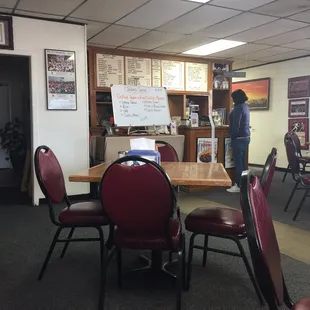Some might describe it as a &quot;hole in the wall,&quot; as do I. This place is friendly, immigrant owned, and awesome. Feb. 2017