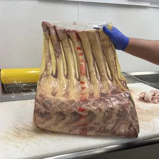 Fresh tomahawks yummy :) best price in Bakersfield can&apos;t beat choice cut