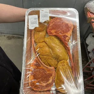 Delicious fresh meat yummy