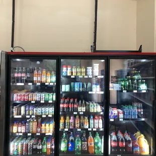 Some drinks.