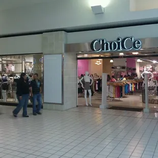 Near the food court