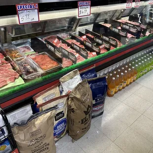All different meats....