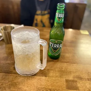 Nice cold Korean beer