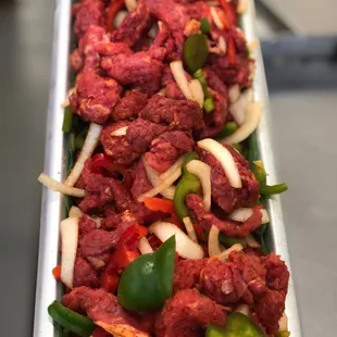 Beef asada ready for grilling!