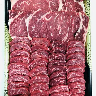 Prime rib eye stake and Ko-sal