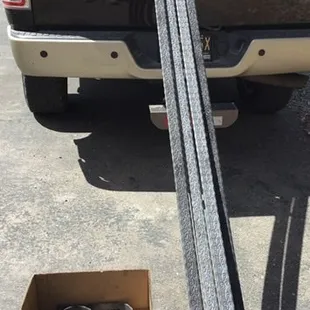 More in the truck, but wanted you to see quality