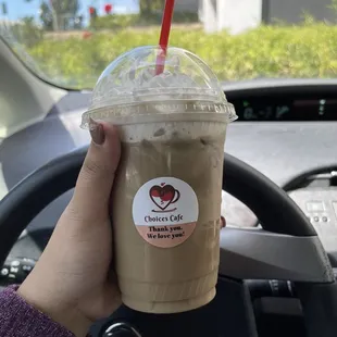 Iced Vanilla Latte