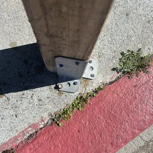 the corner of a street corner