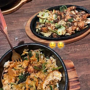 Dolsot Bibimbap, Spicy Chicken