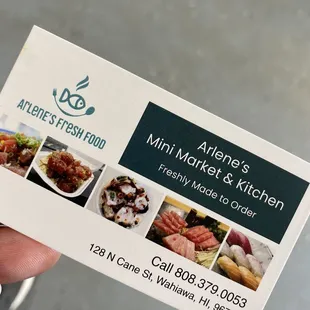 Looks like the name has changed- Arlene's now. No longer Choi's. Same phone number tho.