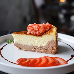 Red Bean Basque Cheesecake