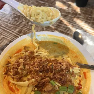 Thai Curry Noodle with Chicken