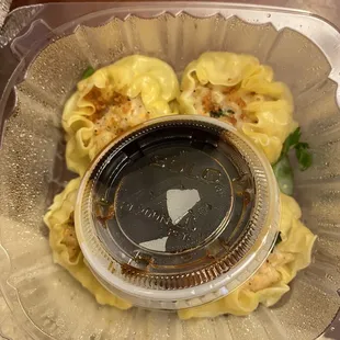 Dumplings w/ chicken and shrimp