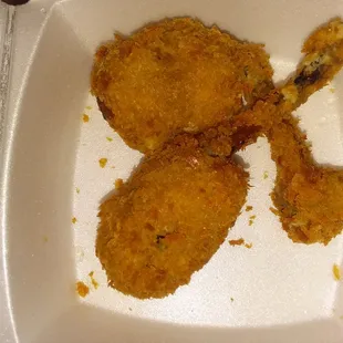 Chokchai wings- a confusing shape, yet a delicious concoction