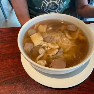 Combination Seafood Noodle Soup