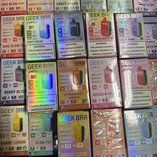 Geek bar pulse up to 15k puffs!