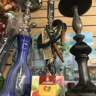 Wide selection of Hookah and accessories