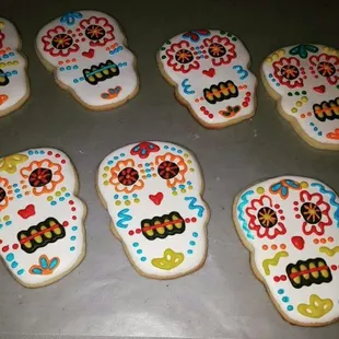Dia de los Muertos sugar cookies