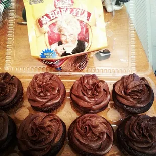 Abuelita Chocolate Cupcakes!
