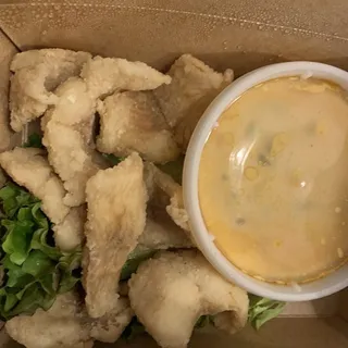 Pad Ped Crispy Catfish