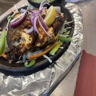 Tandoori Whole Pompano Fish
