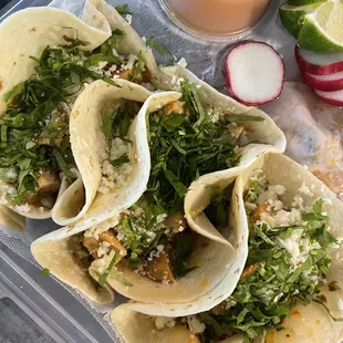 Chicken Taco Variety Platter