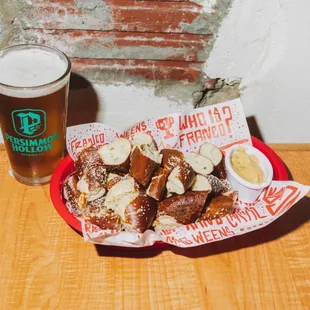 Pretzels and Beer cheese
