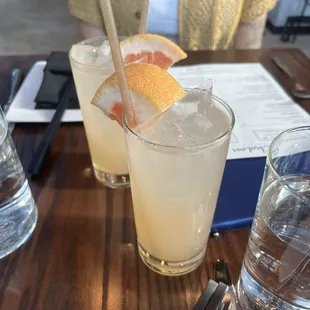 The grapefruit gin cocktail