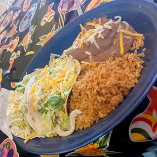 Taco Plate