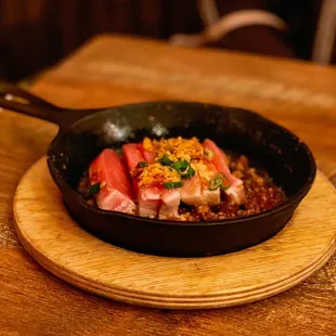 Chu-Toro Sizzler is decent but a bit wasteful considering the fatty tuna is a good cut of fish