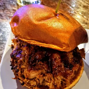 BBQ Smoked Chicken Sandwich at Chomp