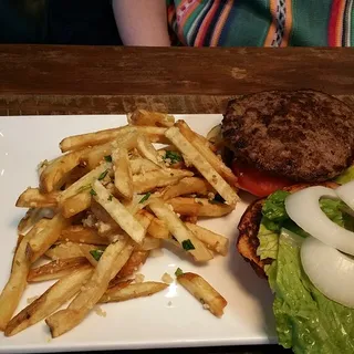 Garlic Cilantro Fries