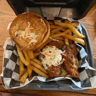 Dicken's Honey Fried Chicken Sandwich