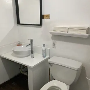 Clean bathroom